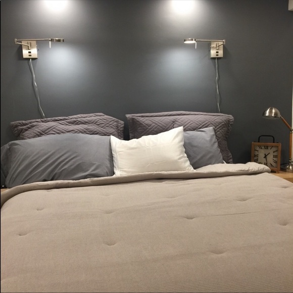 Urban Outfitters Waffle Twin XL Comforter Light Grey NWT - Picture 6 of 6